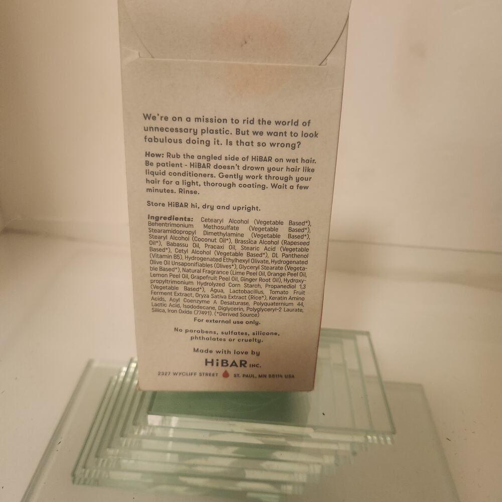 HiBar Solid Conditoner for Curl2.7oz NIP